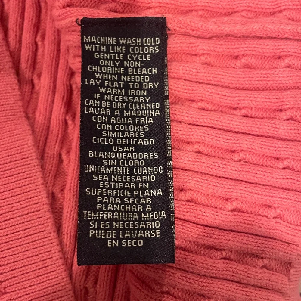 Jones New York Coral‎ Knit Sleeveless Top